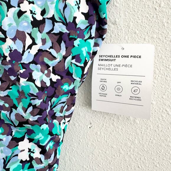 NWT Athleta Seychelles One Piece Swimsuit Size Medium - Picture 7 of 9